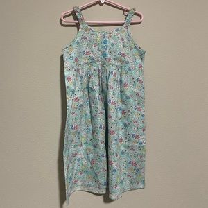 Large Basics Blue Flowery Sundress